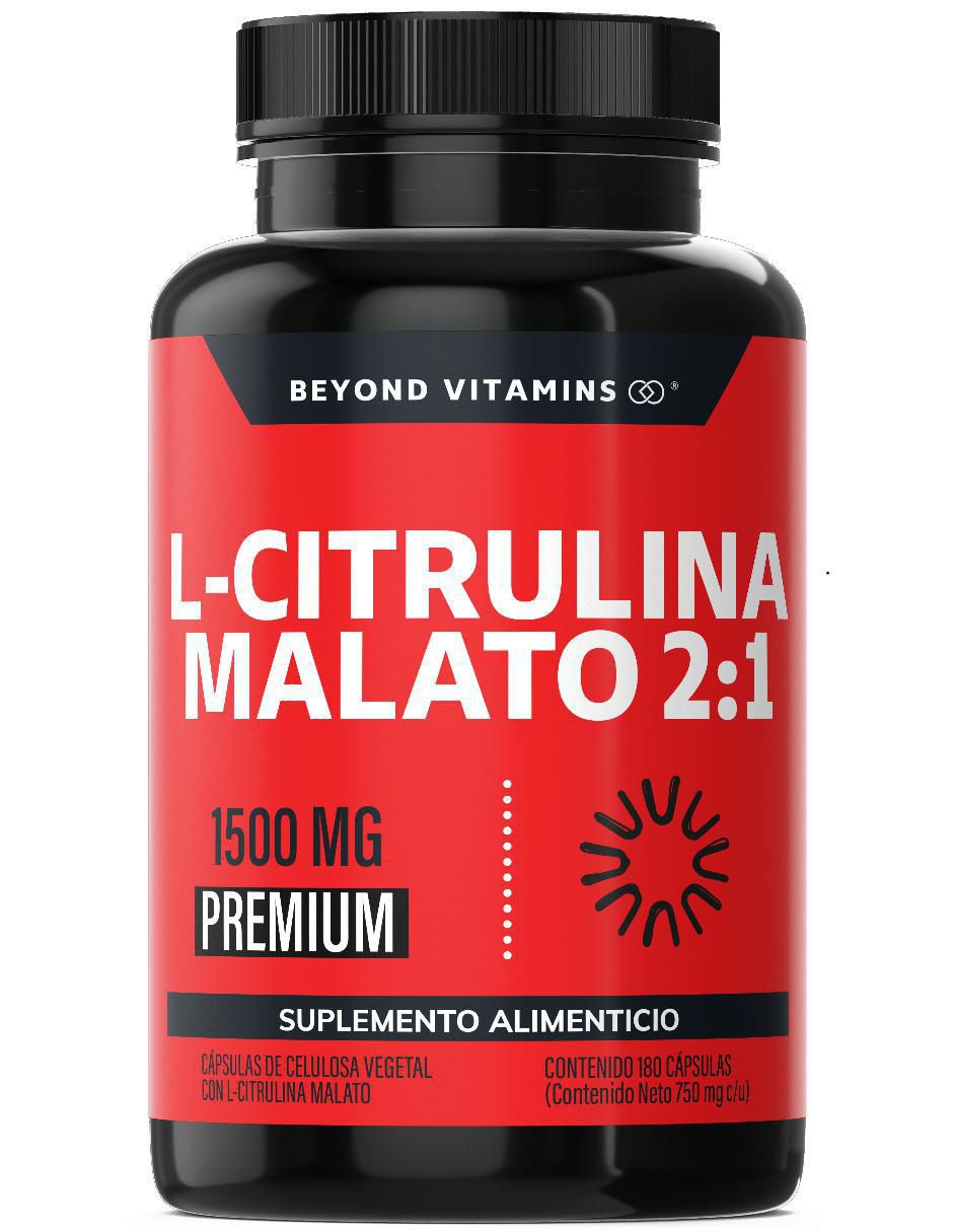 L-Citrulina Malato 1500 mg de 180 cápsulas