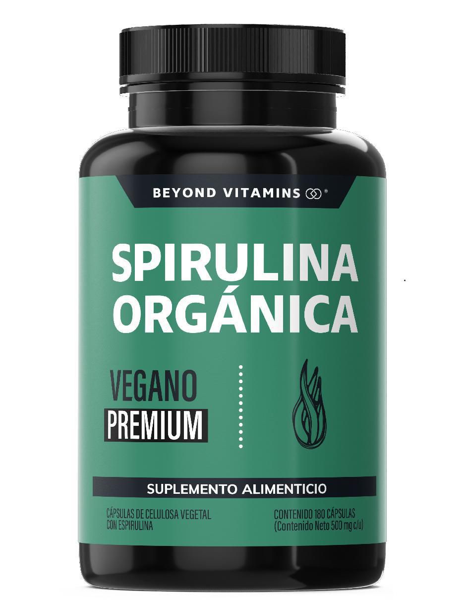 Espirulina Orgánica Vegano de 180 cápsulas Espirulina Orgánica Vegano de 180 cápsulas