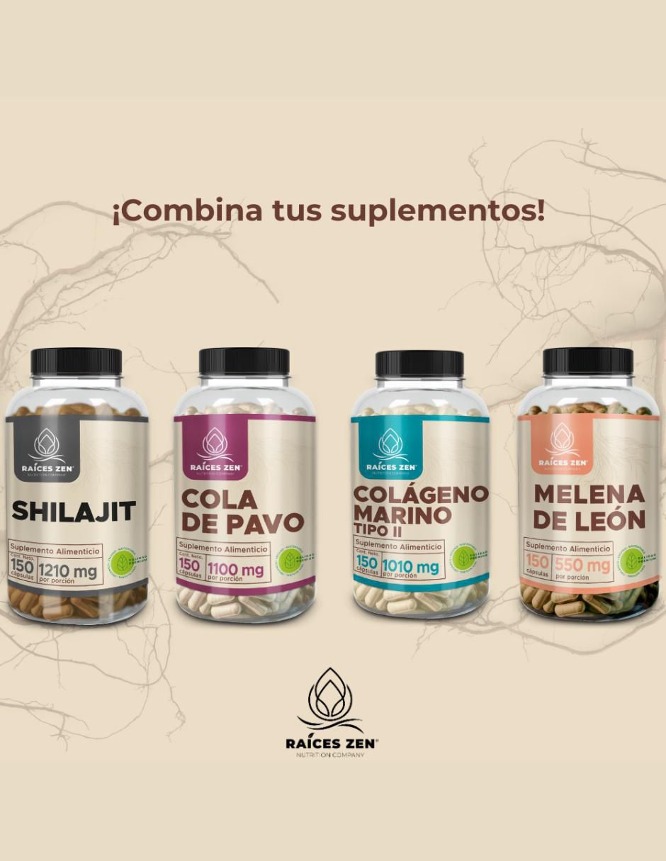 Hongo Cola de Pato Súper Premium de 150 cápsulas 3