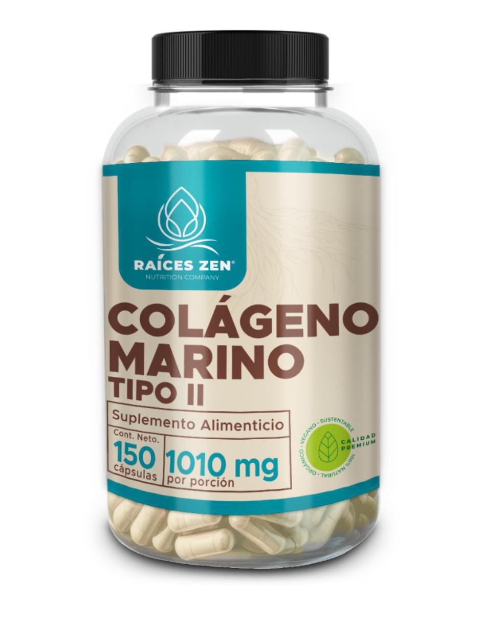 Colágeno Marino Tipo II Súper Premium de 150 cápsulas
