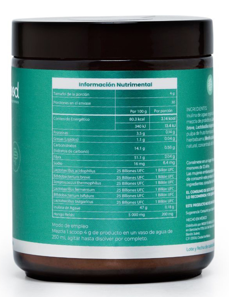 Good Gut con probióticos sabor frambuesa de 120 ml 3