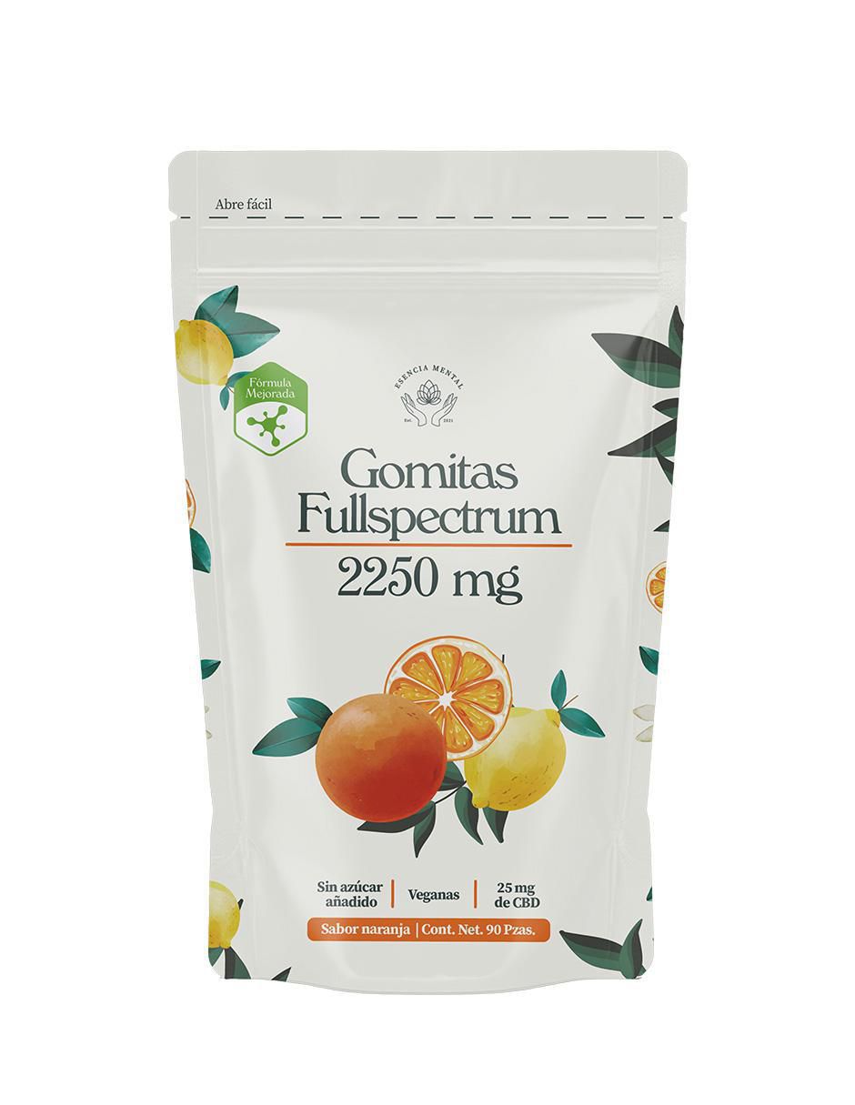 Gomitas con CBD sabor naranja Gomitas con CBD sabor naranja