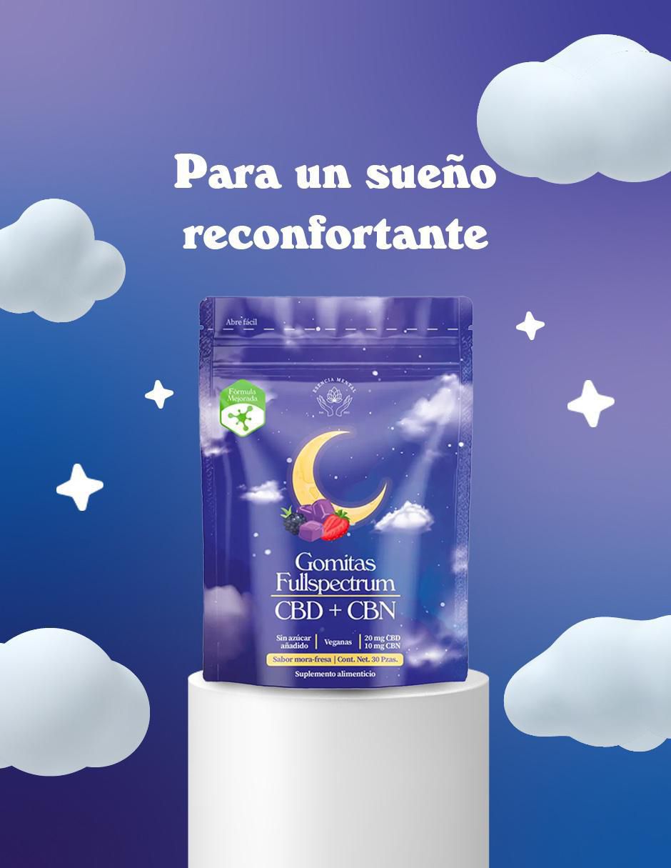 Gomitas para dormir (CBD + CBN) sabor moras de 30 gomitas 4