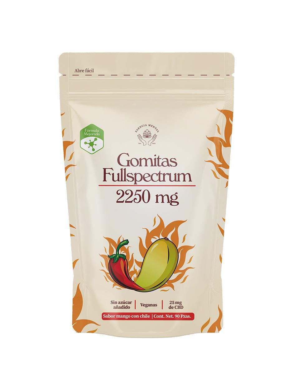 Gomitas Fullspectrum con CBD sabor mango de 90 gomitas Gomitas Fullspectrum con CBD sabor mango de 90 gomitas