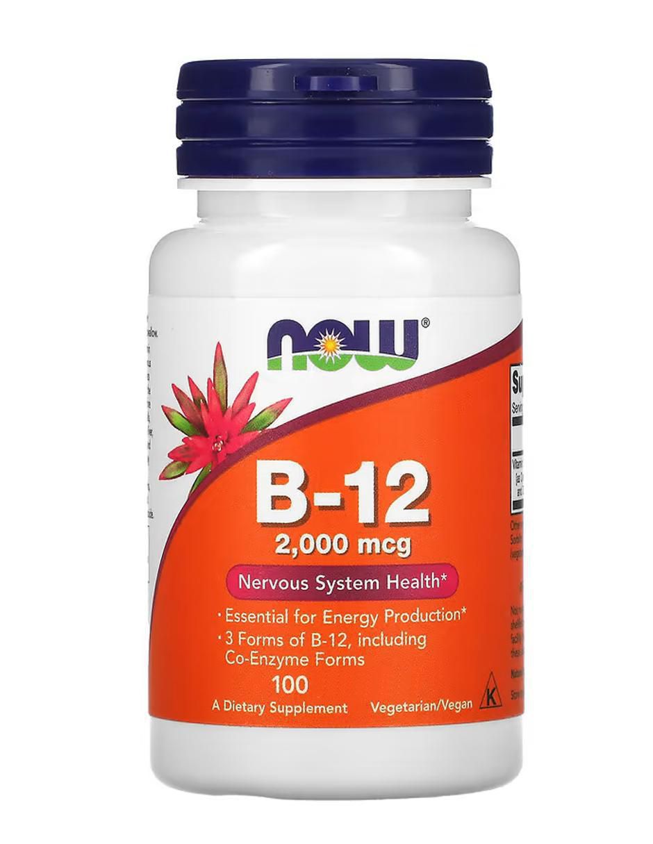 Foods, Vitamina B12 Now de 100 tabletas