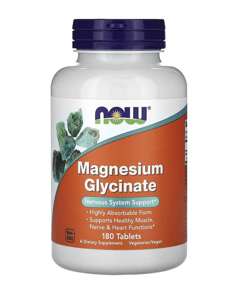 Glicinato de magnesio, 200 mg con magnesio de 180 cápsulas Glicinato de magnesio, 200 mg con magnesio de 180 cápsulas