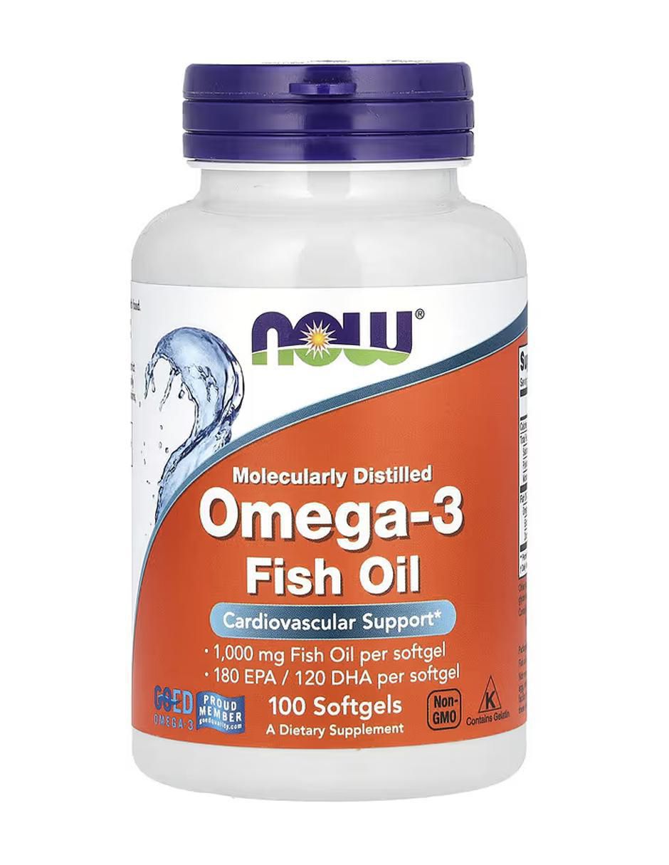 Aceite de pescado con omega-3, 1000 mg con omega 3, epa y dha de 100 cápsulas Aceite de pescado con omega-3, 1000 mg con omega 3, epa y dha de 100 cápsulas