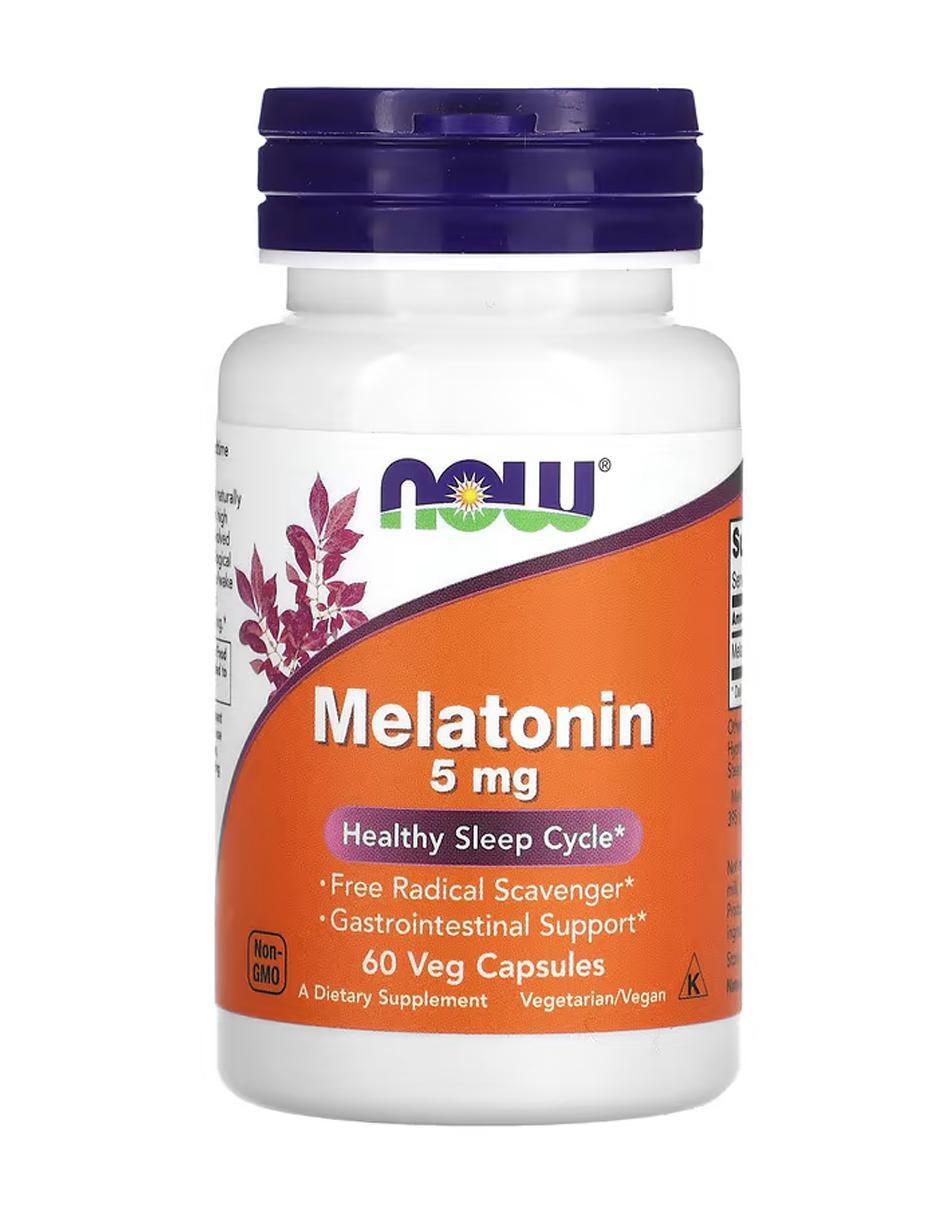 Melatonin con melatonina de 60 cápsulas