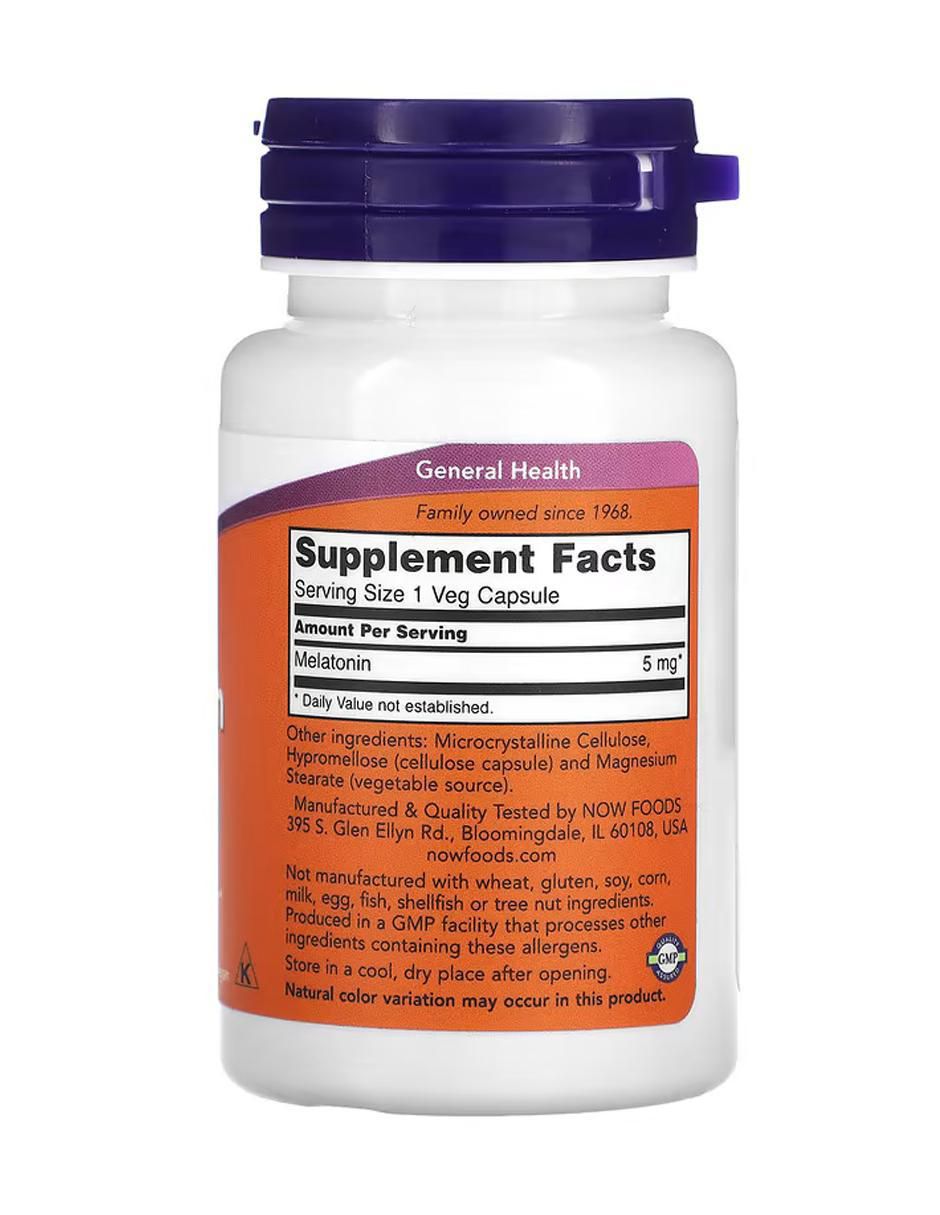 Melatonin con melatonina de 60 cápsulas 2