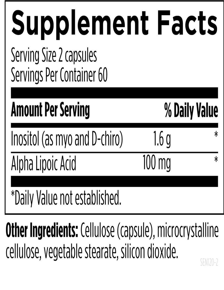 sensitol con vitaminas y minerales de 120 cápsulas 2