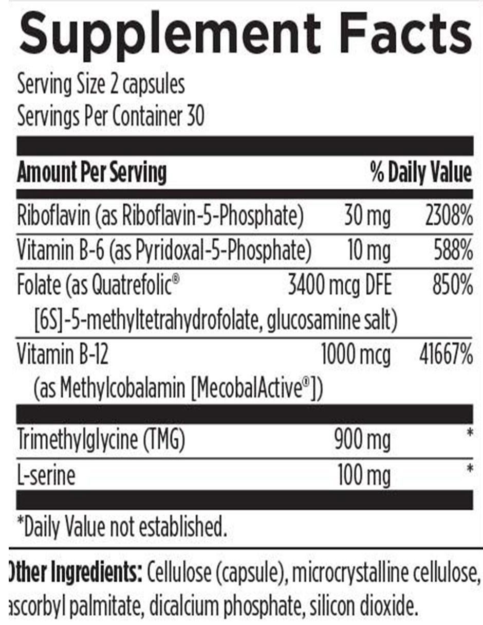homocisteina con vitaminas y minerales de 60 cápsulas 2