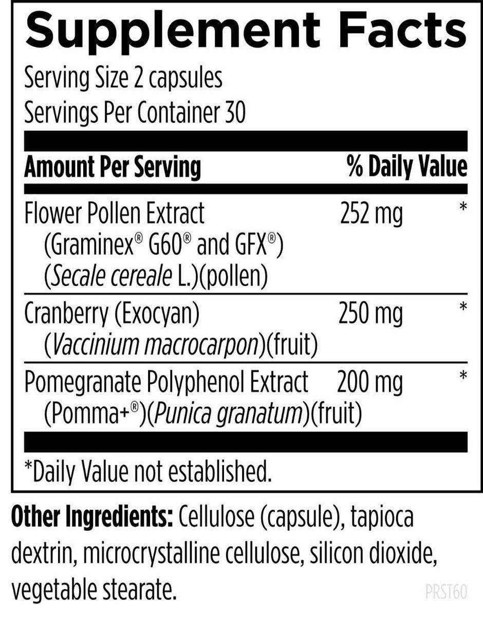 prostect con vitaminas y minerales de 60 cápsulas 2