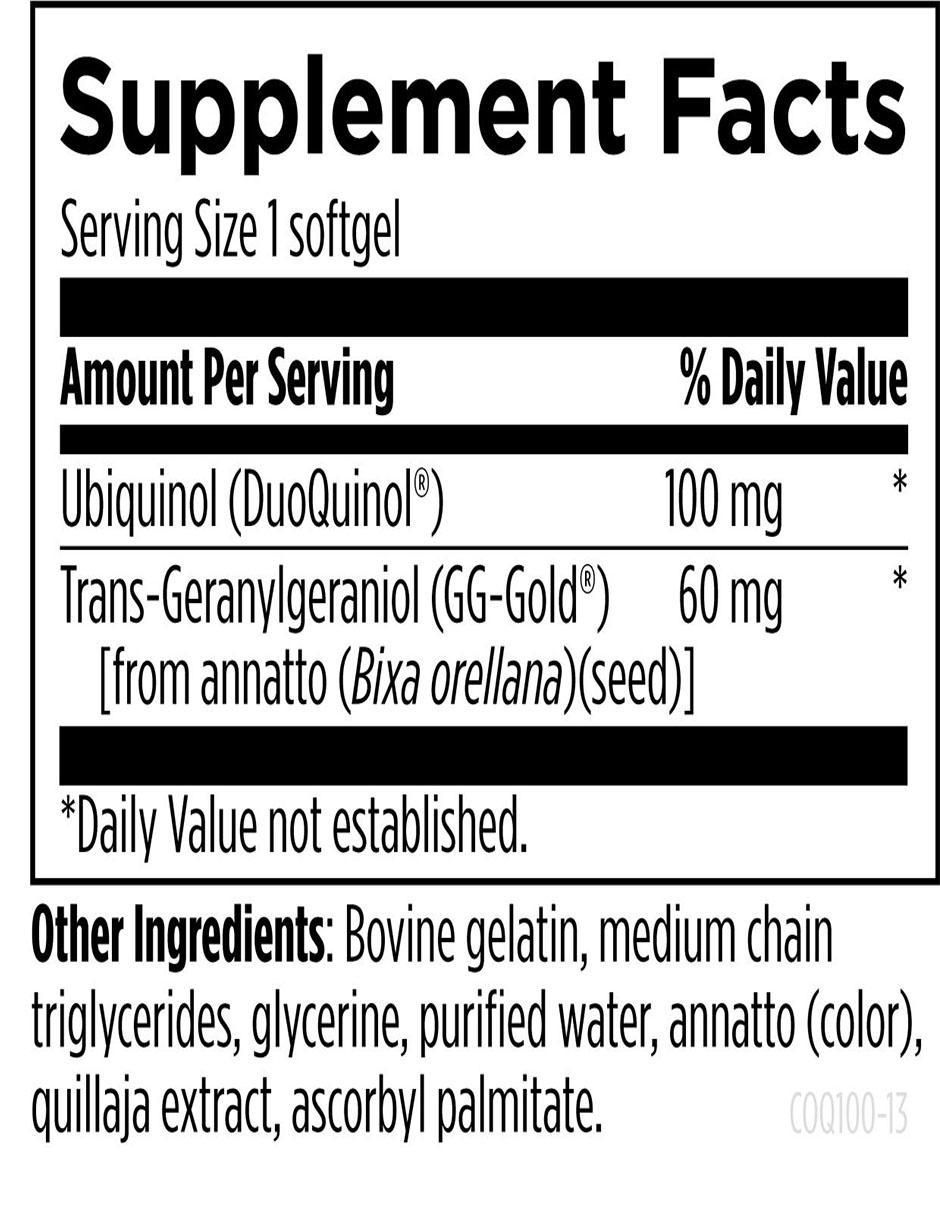Ubiquinol con vitaminas y minerales de 60 cápsulas 2