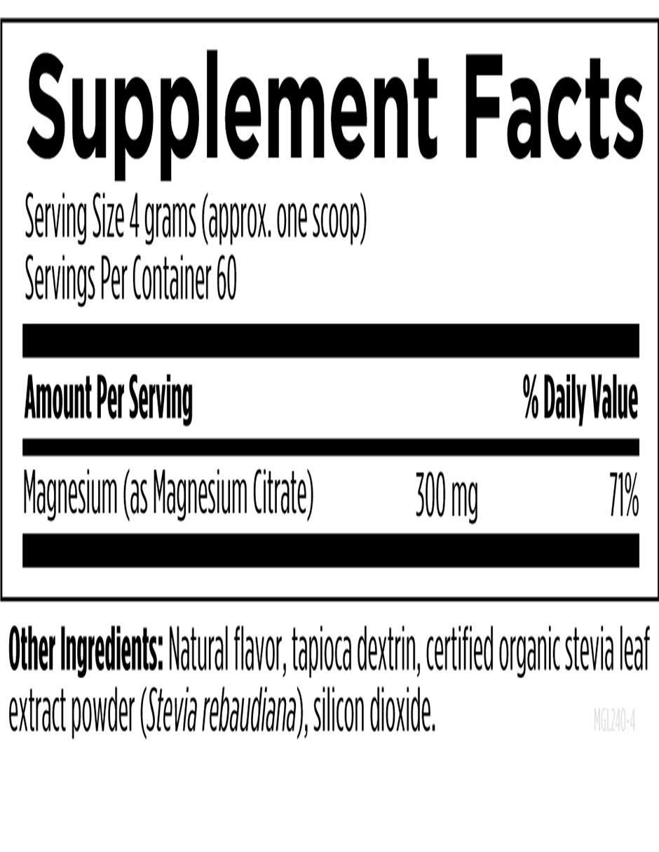 magnesio citrate con citrato de magnesio sabor limón de 240.8 g 2