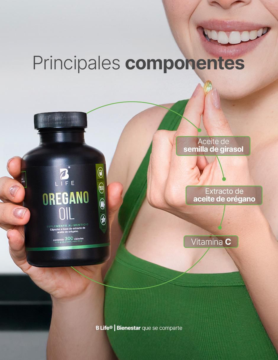 Aceite de Orégano de 300 cápsulas 5