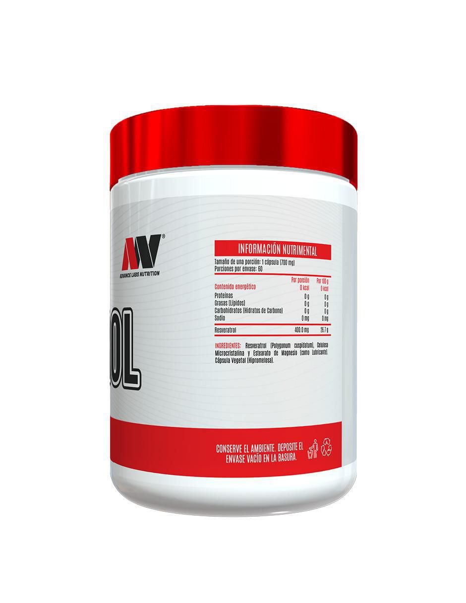 Resveratrol de 60 cápsulas 3