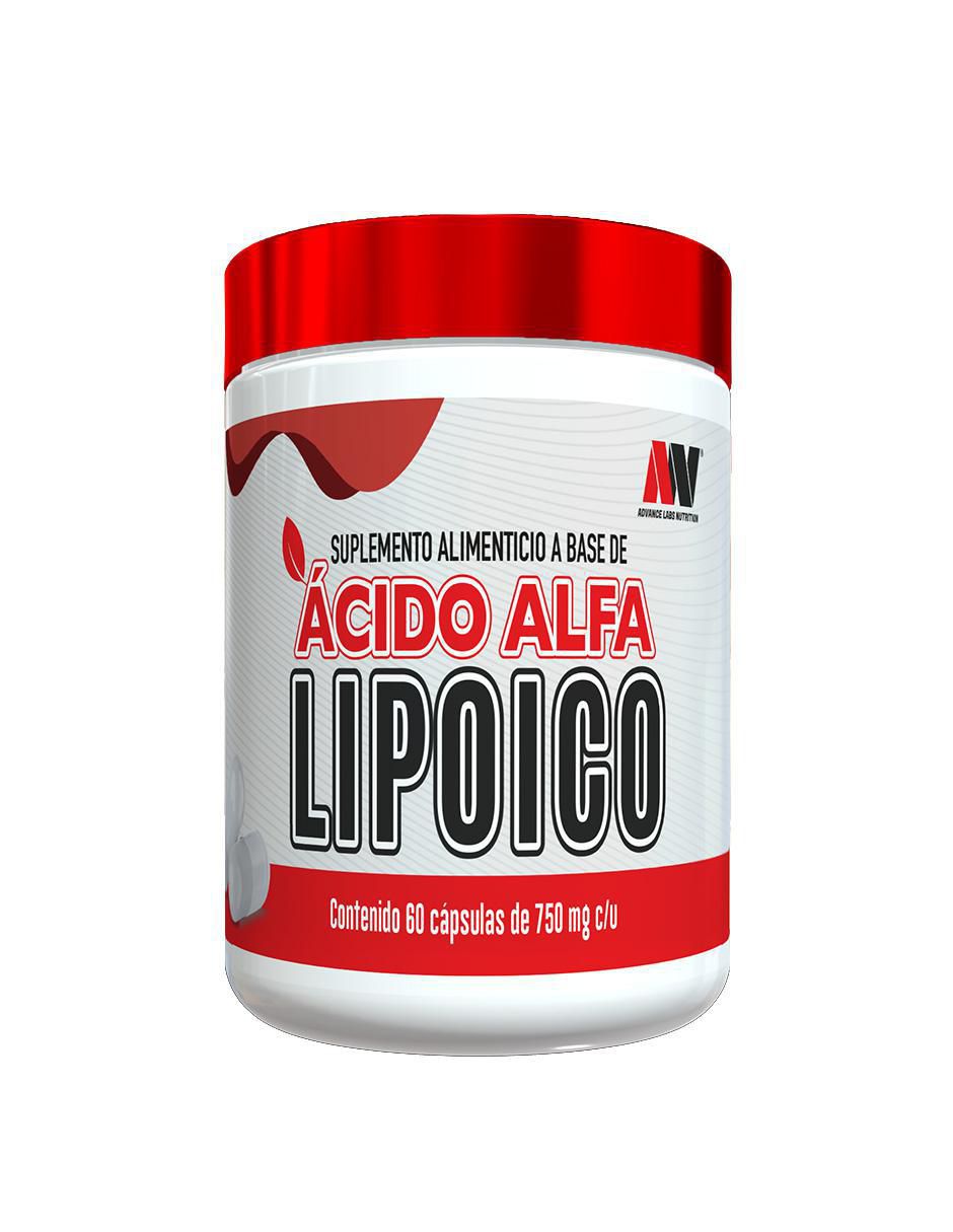 Ácido Alfa con ácido alfa lipoico de 60 cápsulas Ácido Alfa con ácido alfa lipoico de 60 cápsulas