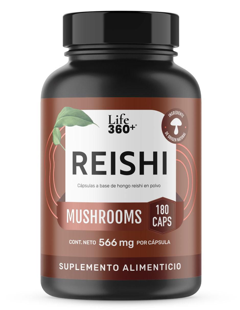 Reishi Mushrooms con hongo reishi