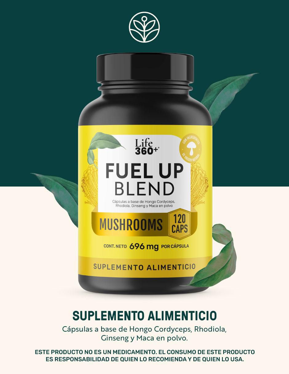 Fuel Up Blend con cordyceps