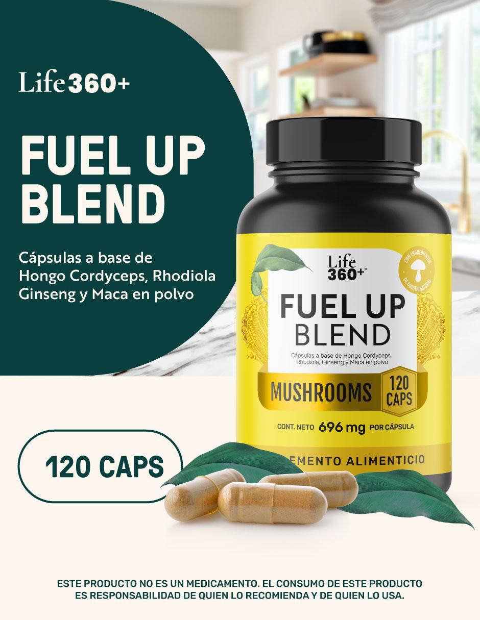 Fuel Up Blend con cordyceps