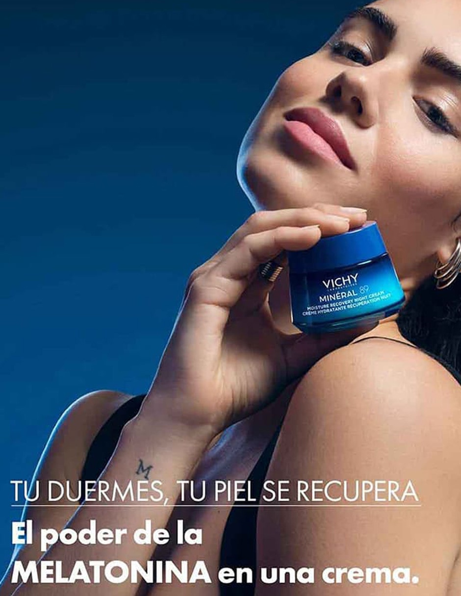 Crema facial recomendada para hidratar de noche Crema de noche Minéral 89 para piel seca y sensible 6