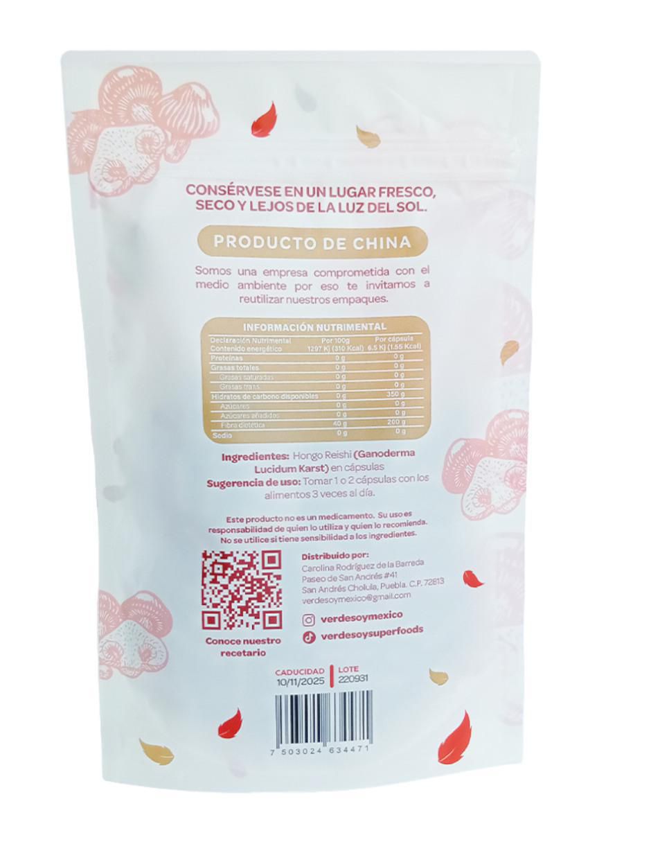 Hongo Reishi de 50 g 2