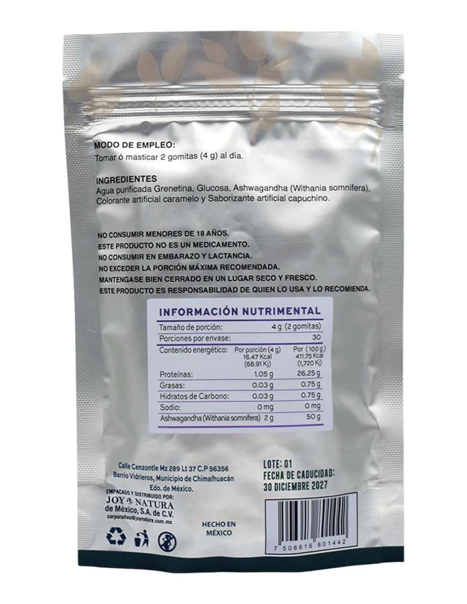 Gomitas de Ashwagandha sabor capuccino de 60 gomitas 2