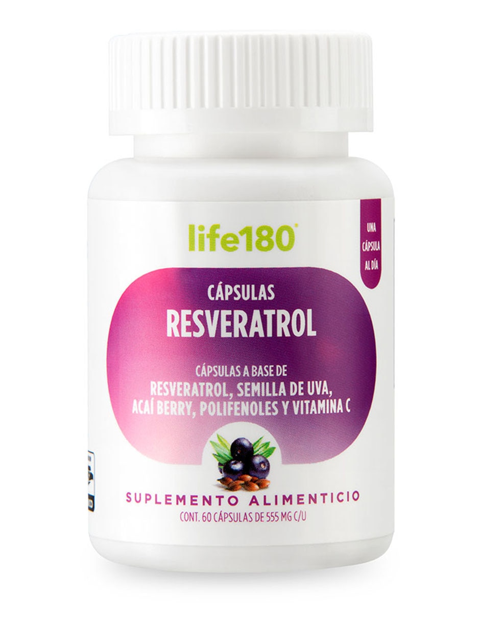 Resveratrol de 60 cápsulas