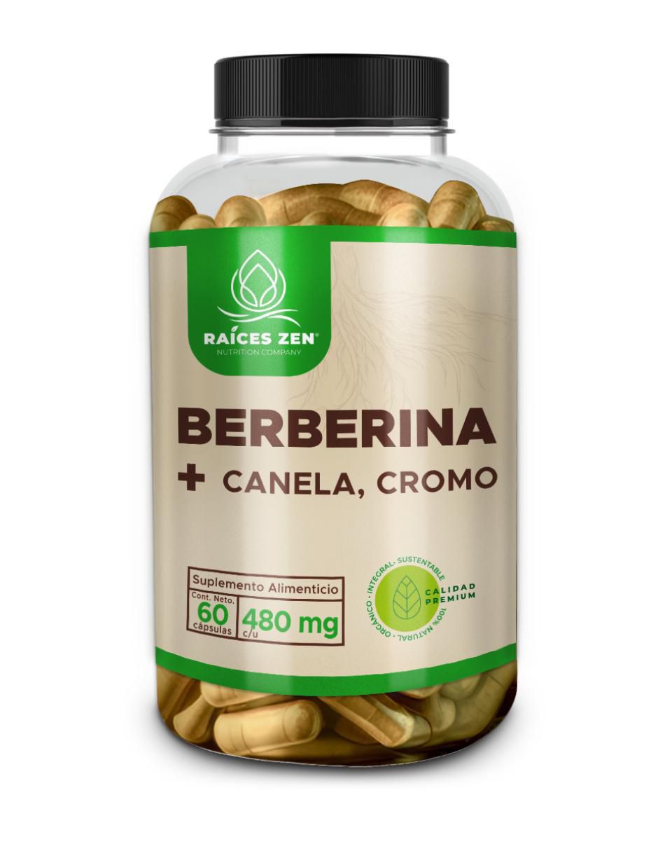 Berberina+ Canela y Cromo de 60 cápsulas