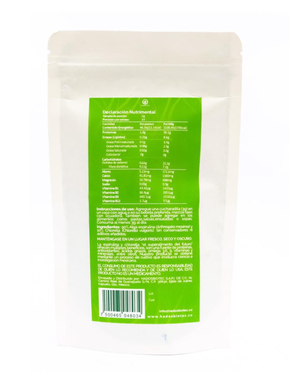 Alga Espirulina + Chlorella con clorela 5