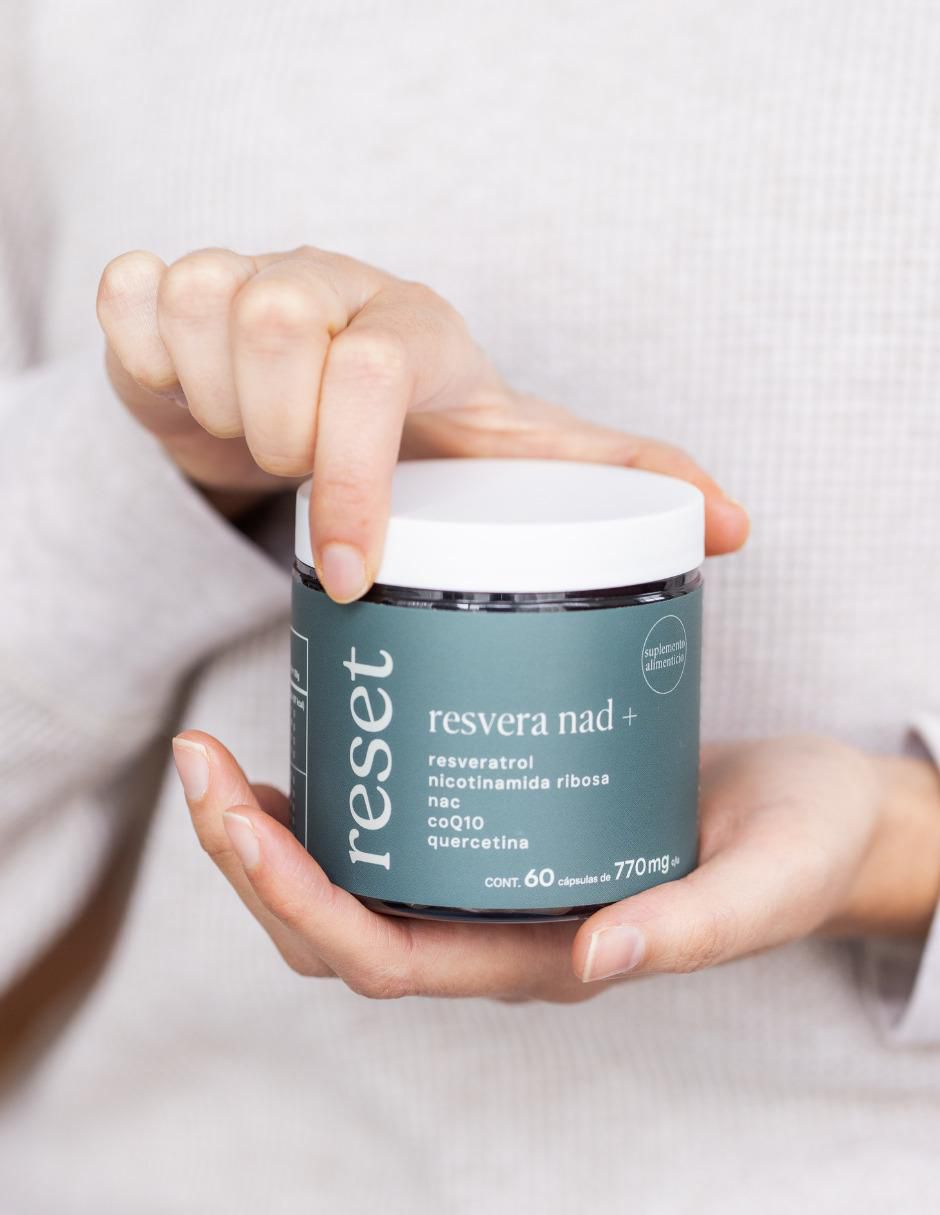 Resvera Nad + con resveratrol de 60 cápsulas 5