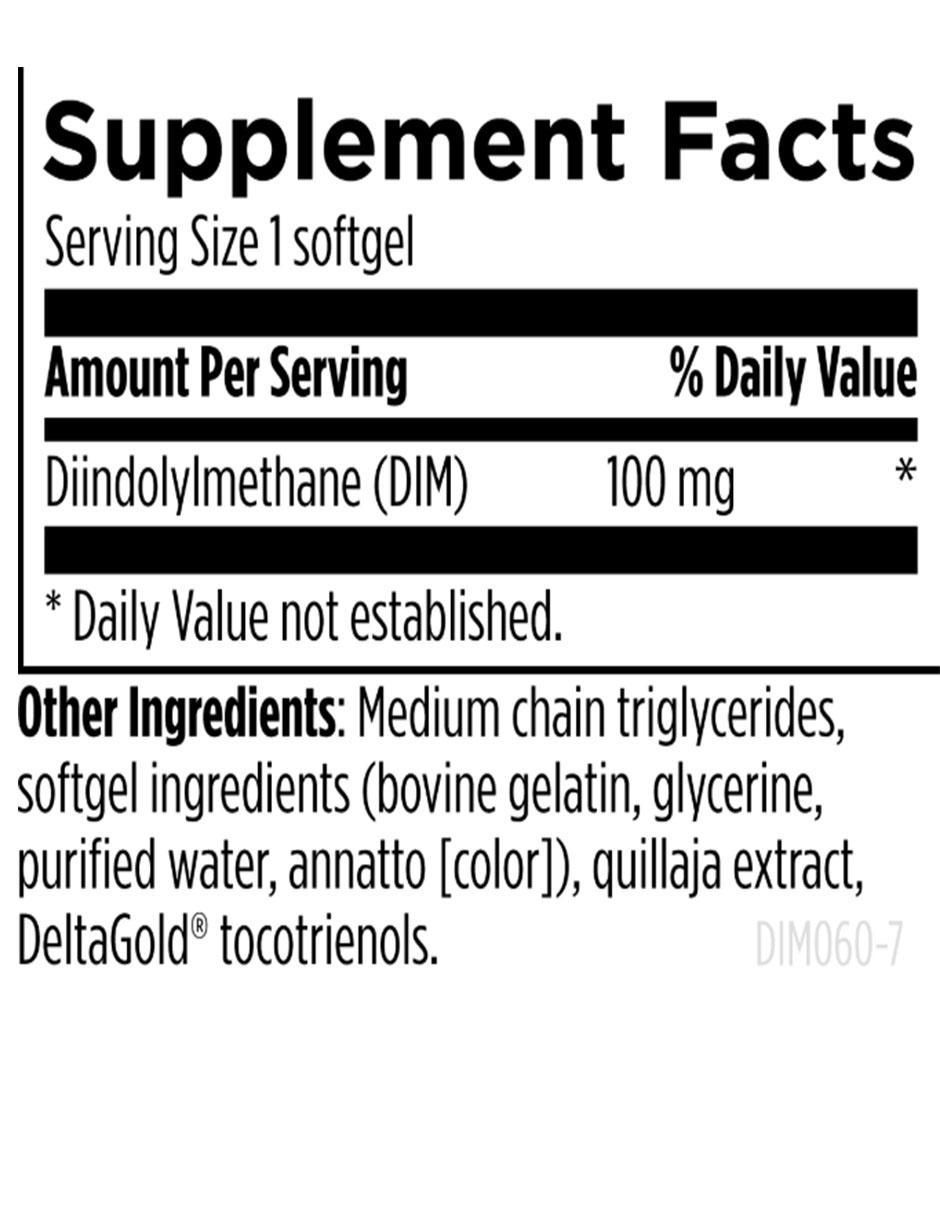 Dim con vitaminas y minerales de 60 cápsulas 2
