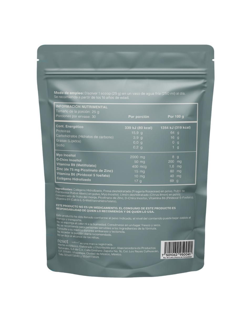 Myo Inositol Collagen+ sabor limonada rosa de 750 g 3