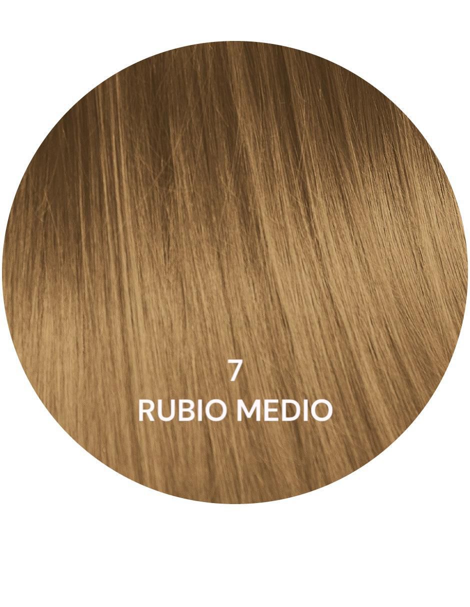 Tinte para cabello SeaColor tono 7 rubio medio 2