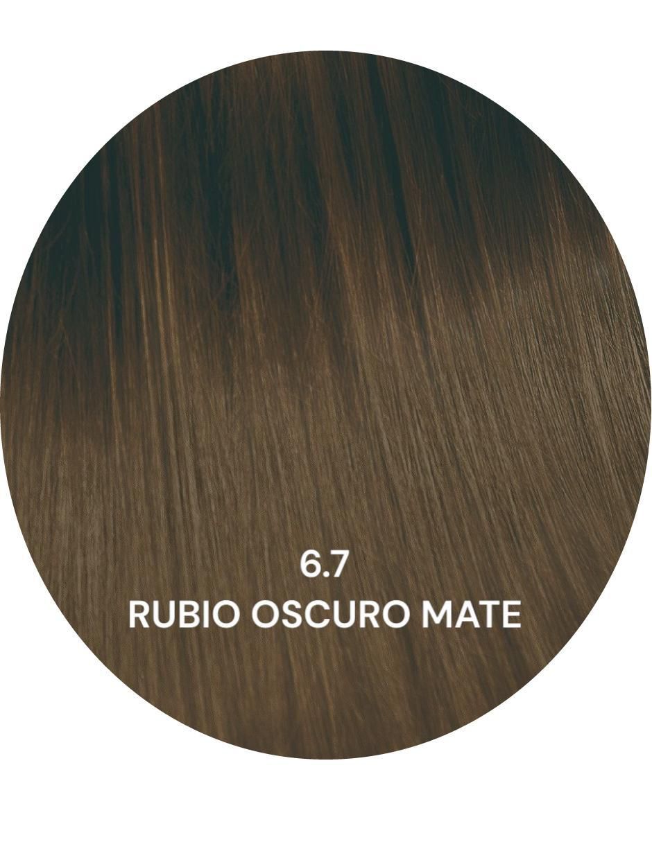 Tinte para cabello tono 6.7 rubio oscuro mate 3