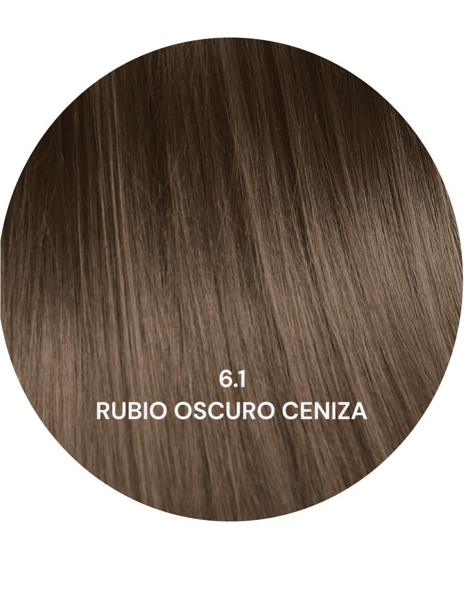 Tinte para cabello SeaColor tono 6.1 rubio oscuro cenizo 2