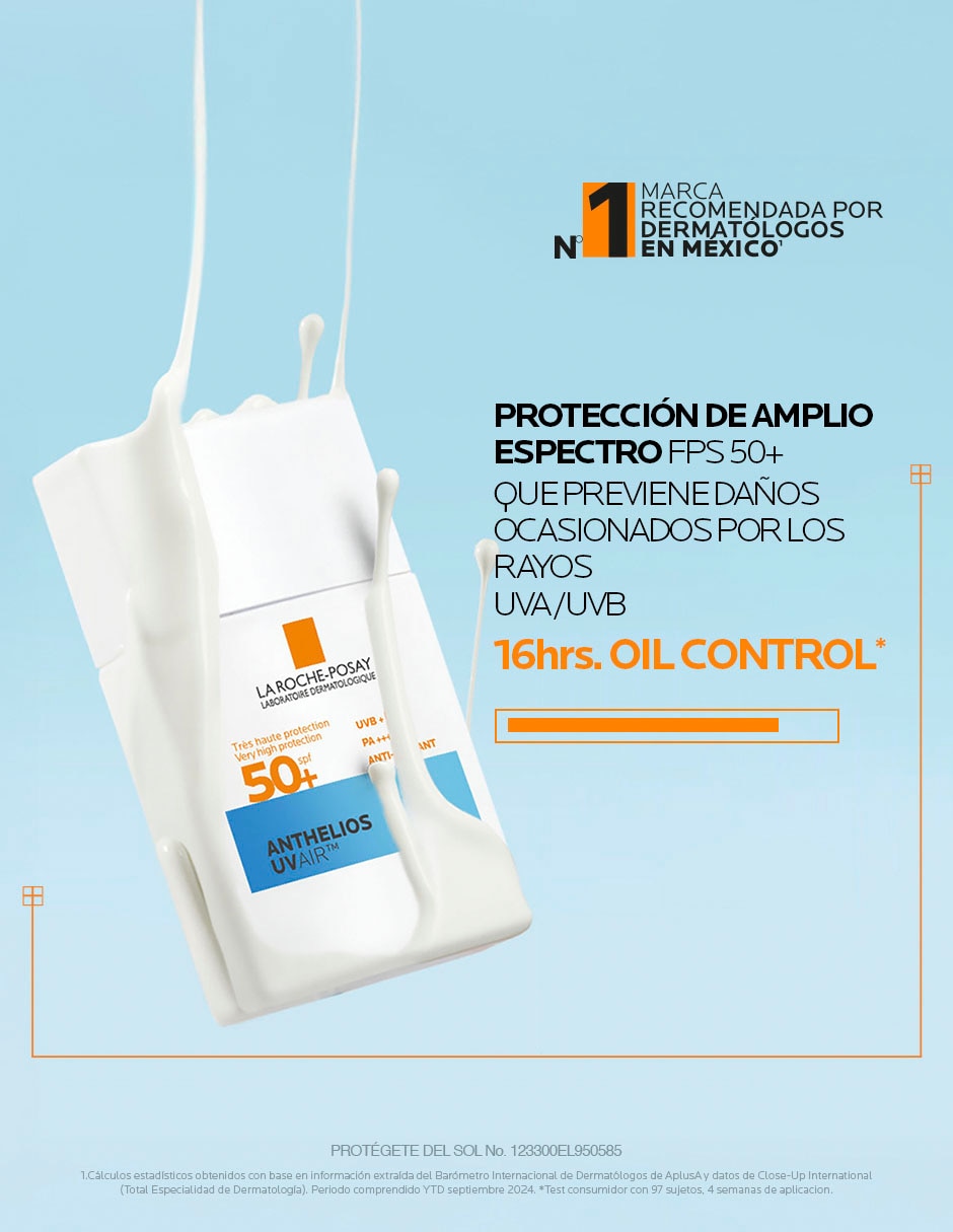 Protector solar FPS 50 UV Air Anthelios 40 ml 5