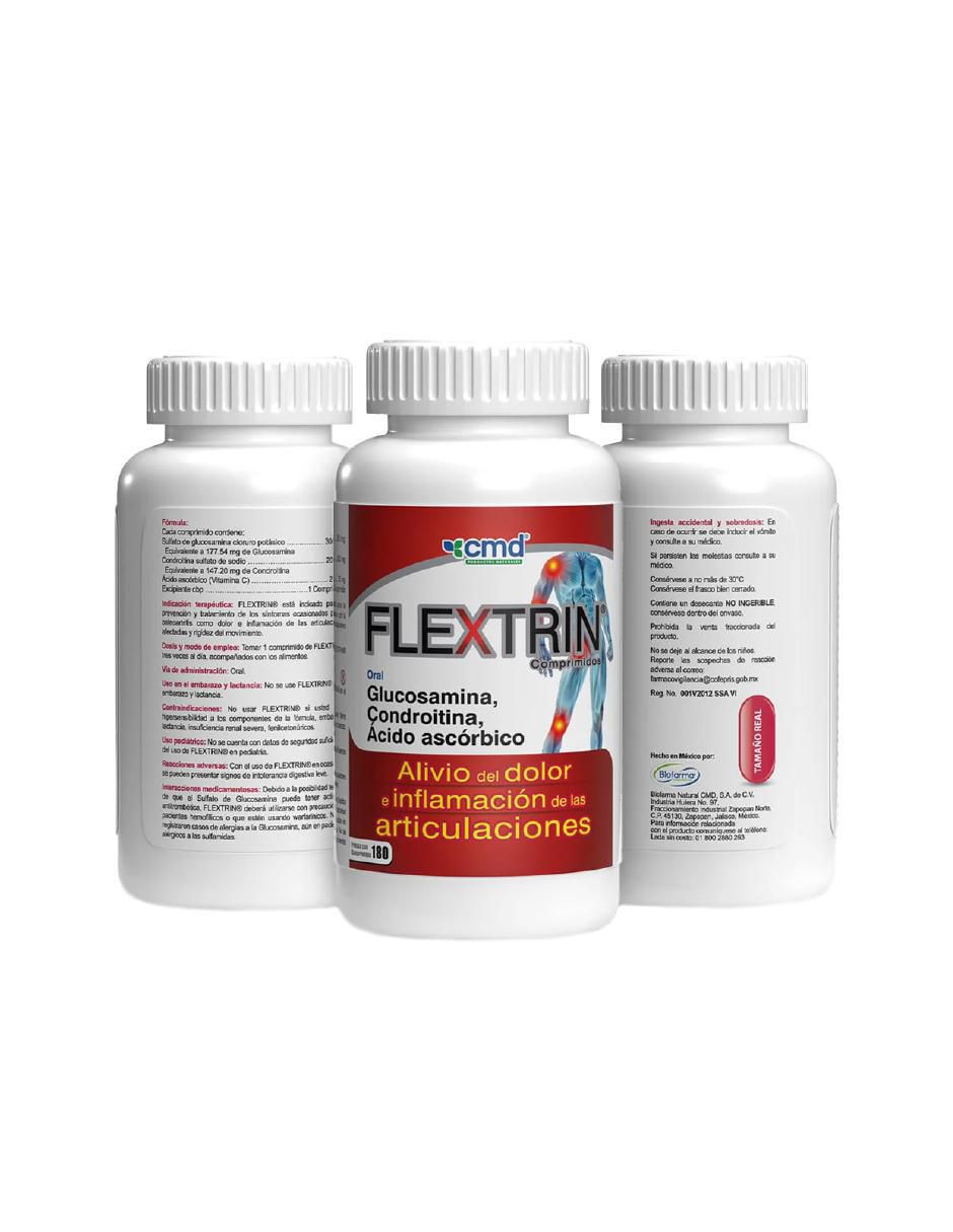 Tabletas para desinflamar y aliviar dolor intenso Flextrin 2