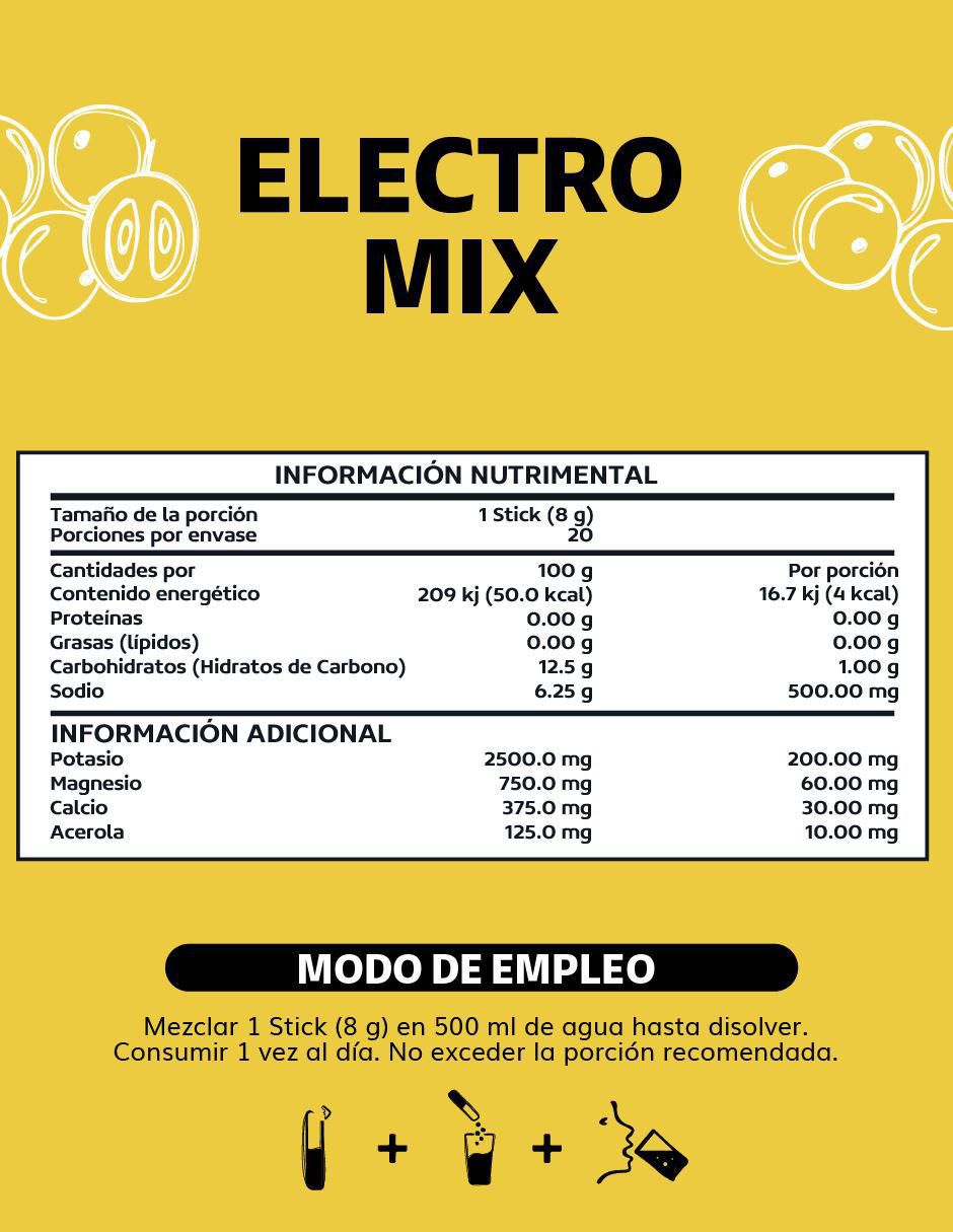 Camu Camu Efervescente sabor camu camu de 8 g 8