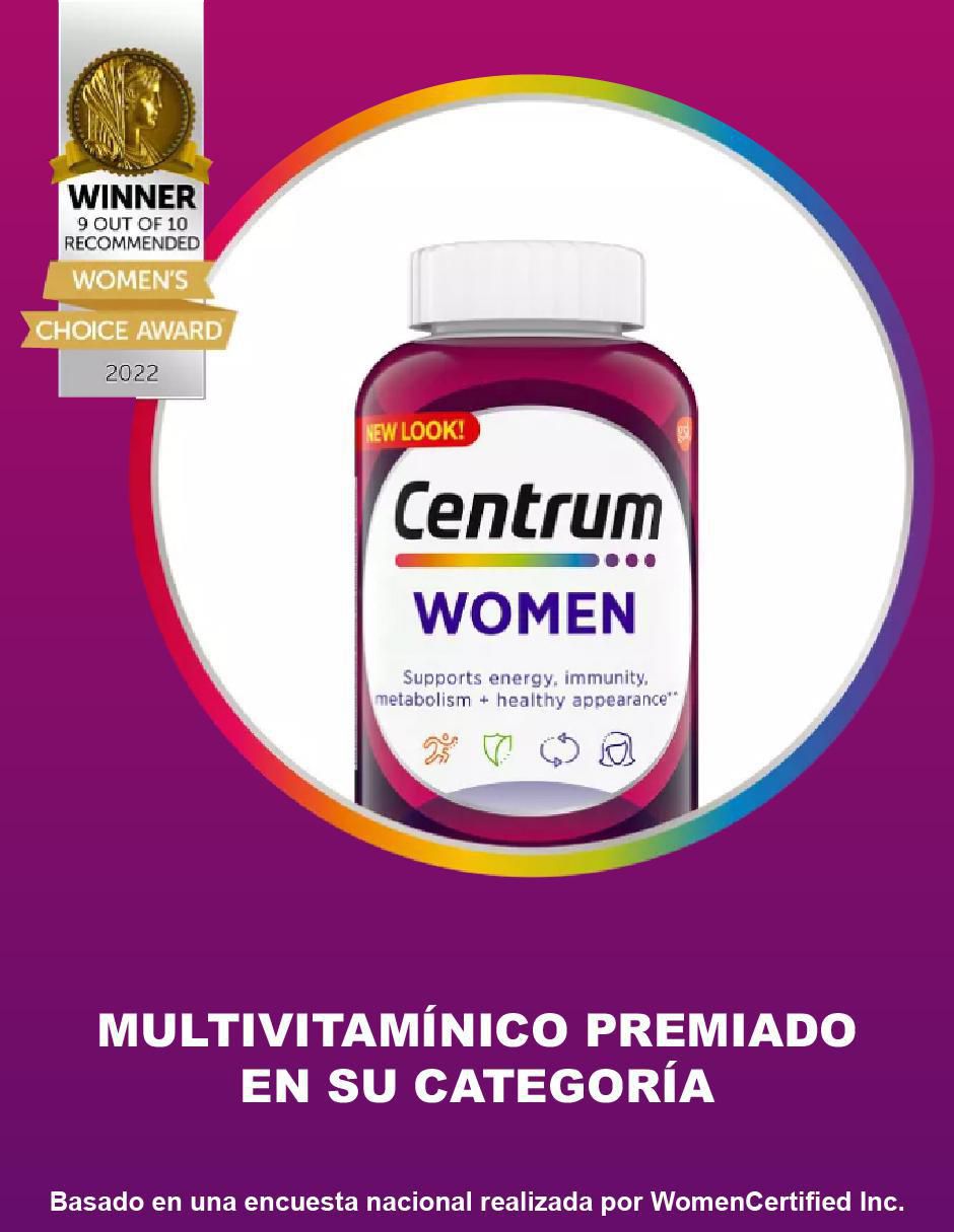 Multivitamínico suplemento alimenticio tabletas para mujer 6