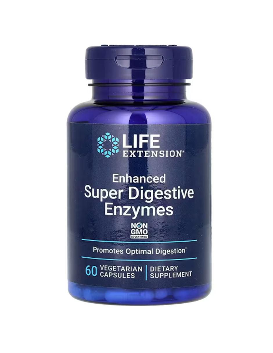 Enzimas con enzimas digestivas y probióticos de 60 cápsulas Enzimas con enzimas digestivas y probióticos de 60 cápsulas