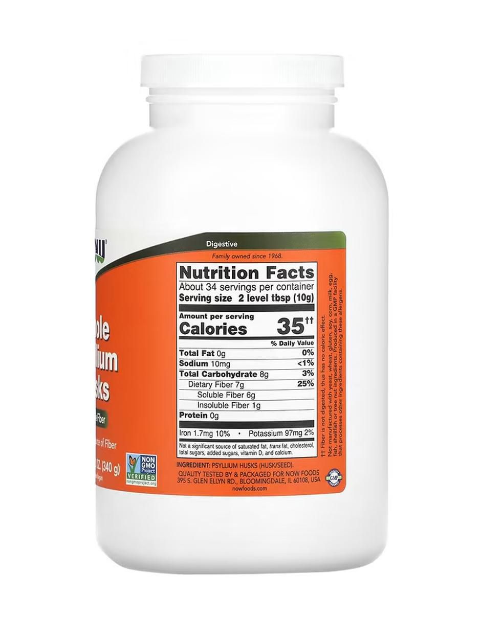 Cáscaras de Psyllium Enteras con psyllium (plantago ovata) de 330 g 2
