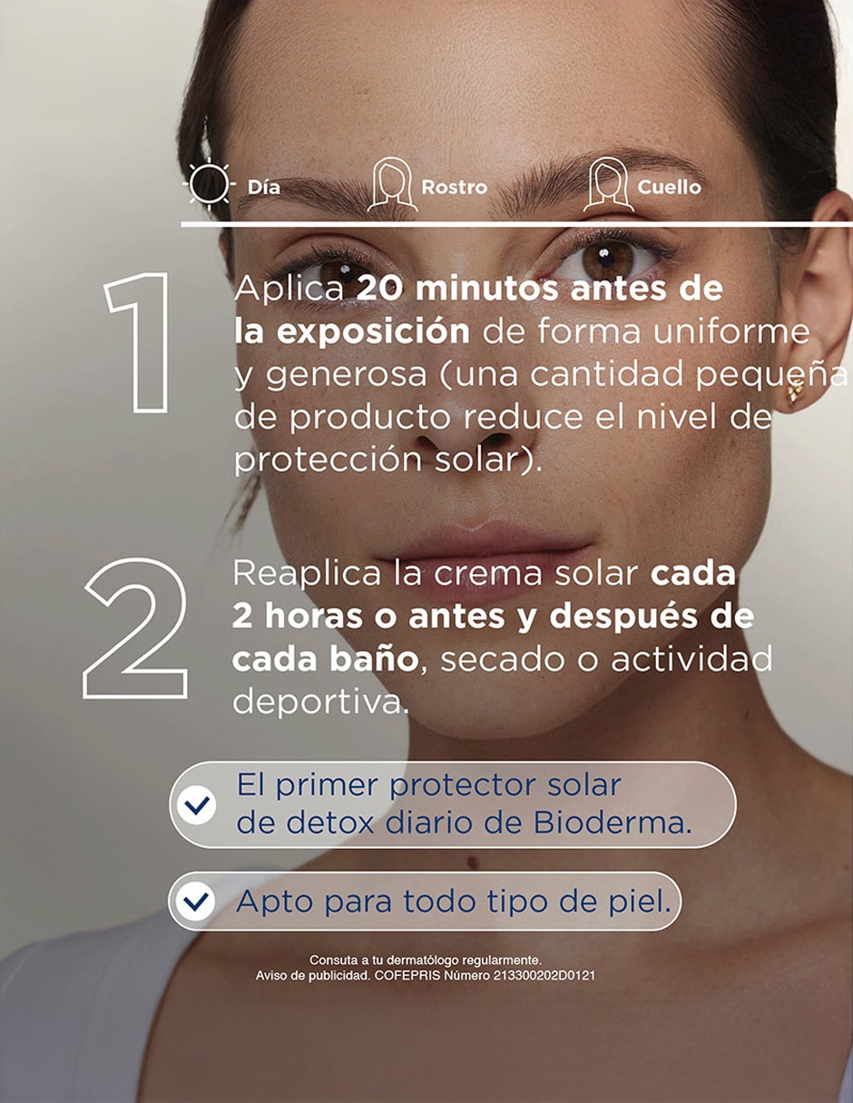 Protector solar FPS 50 Photoderm XDefense tono claro 02 Photoderm 40 ml 5
