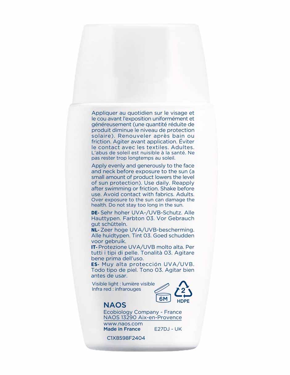 Protector solar FPS 50 Photoderm XDefense Dorado 03 Photoderm 40 ml 7