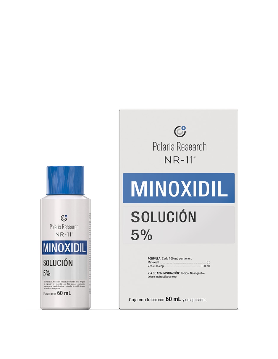 Tratamiento para capilar Minoxidil anticaída Polaris Research Nr-11