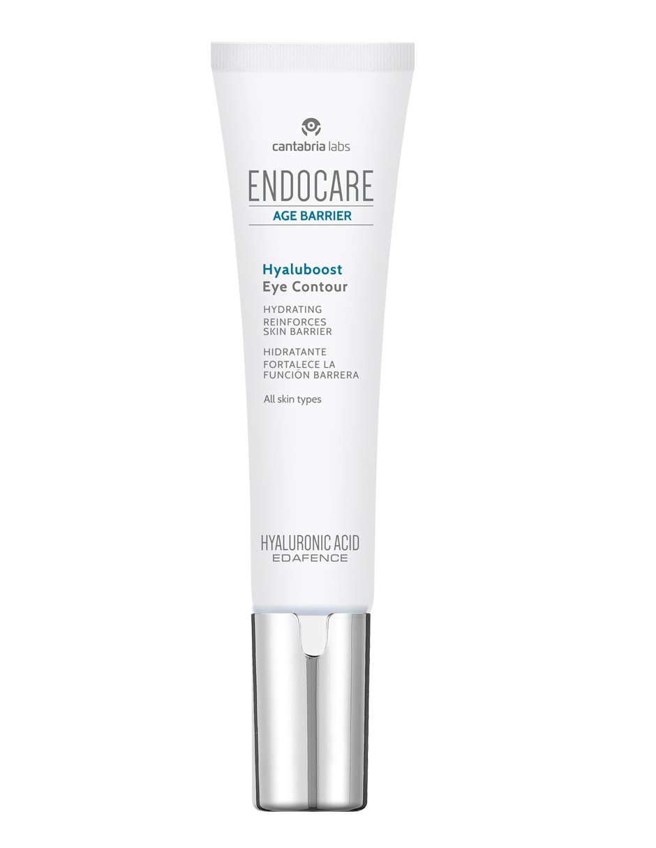 Crema para contorno de ojos recomendada para prevenir signos de la edad día y noche Hyaluboost para todo tipo piel