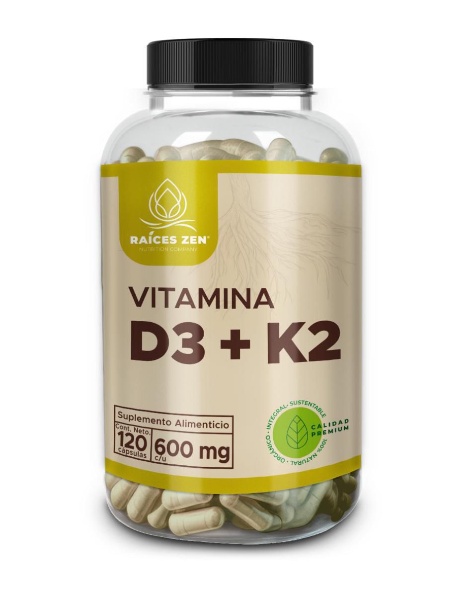 D3 + K2 Super Premium de 120 cápsulas