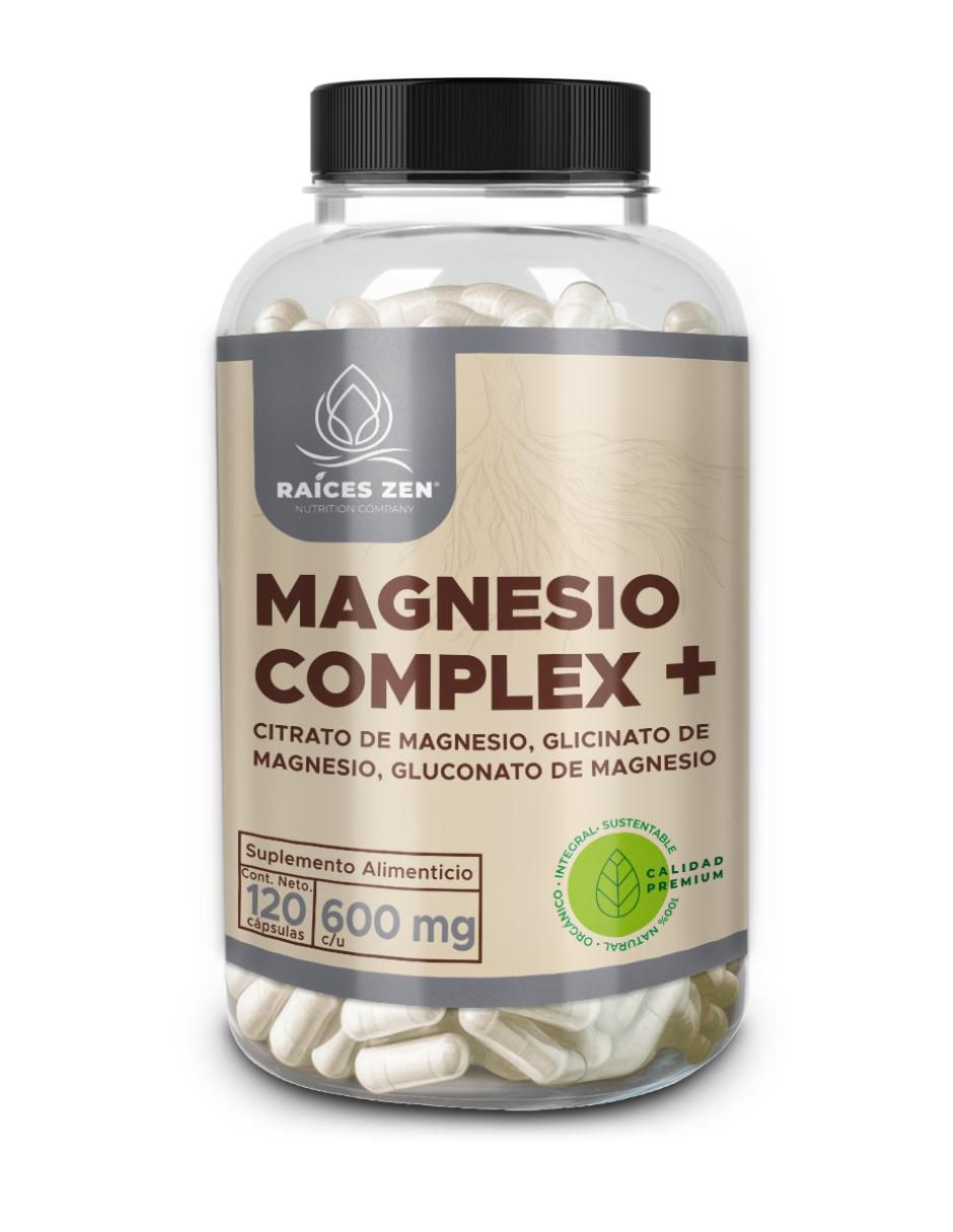 Magnesio Complex + Super Premium de 120 cápsulas