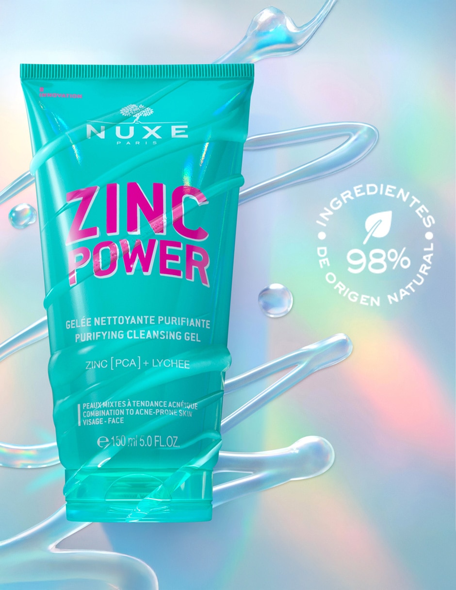 Limpiador facial Gel Purificante Zinc Power para purificar 5