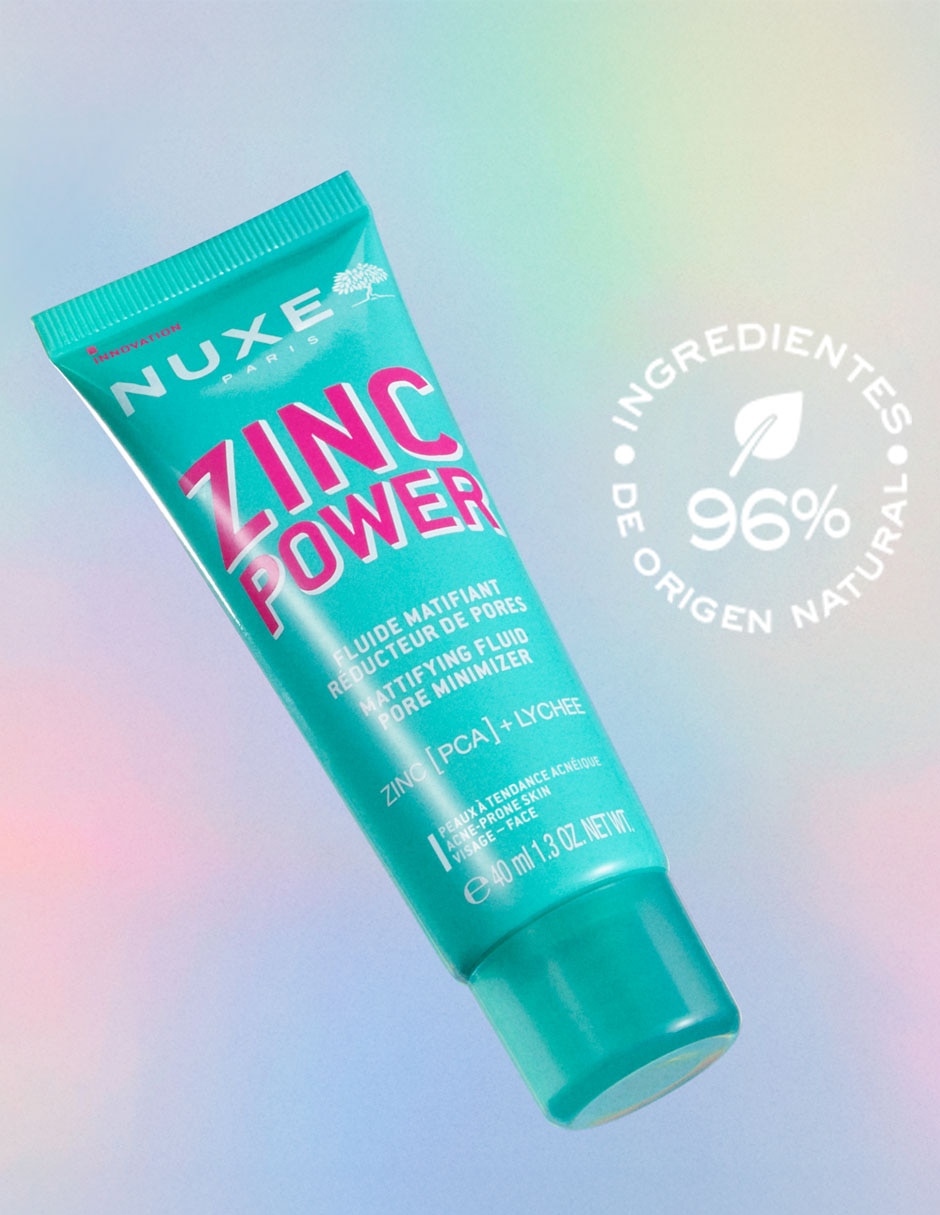 Tratamiento facial matificante minimizador de poros Zinc Power 5